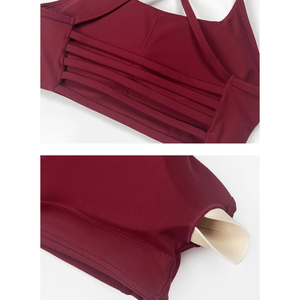 <b>Women</b> Racerback Sports Bra Solid Color Seamless Medium Support Yoga <b>Top</b> - Product Image 6