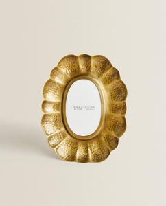 Cadre photo floral doré martelé de luxe, décor de table élégant et classique pour maisons et salons - Product Image 4