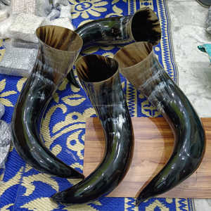 Corne à boire en os de bœuf de grande qualité - Product Image 2