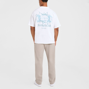 Confortable, de haute qualité, 100 % coton, écologique, léger, séchage rapide, respirant, anti-plis, taille mi-haute droite, design personnalisé - Product Image 4