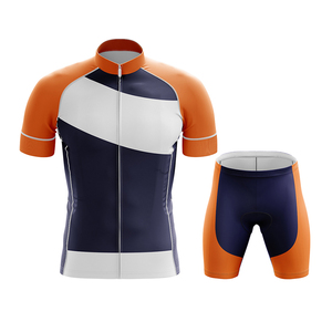 Nouvel arrivage : Ensemble maillot et short de cyclisme pour homme – Tenue professionnelle d'équipe cycliste à manches courtes - Product Image 1