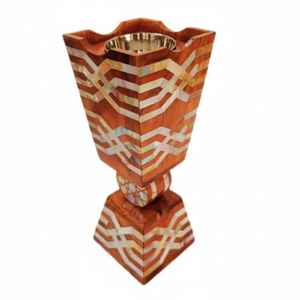 Brûleur d'encens jetable en bois d'acacia, design antique, porte-encens en bois, fait main en Inde, support d'encens pour la maison - Product Image 2