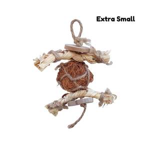 Jouets écologiques en fibre de coco pour oiseaux Boba - Product Image 3