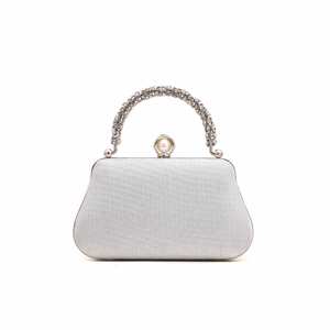 Silver Fancy Clutch P15379 Elegant Chain & Link <b>Bracelets</b> - Product Image 1