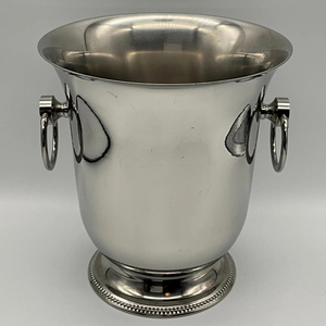 Premium Authentic Design Ideal For Celebrations Weddings Hand Decorative Antique Look Stainless Steel <b>Ice</b> Bucket Silver Color - Product Image 5