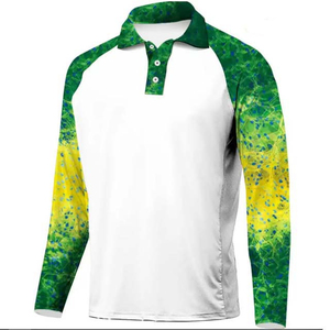Camisetas Polo Deportivas y de Pesca de Buena Calidad, con Logotipo Personalizado OEM, 100% Poliéster Spandex, Nueva Impresión por Sublimación 2026 - Product Image 1