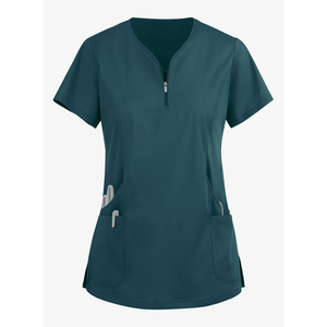 Conjunto de Uniformes Médicos de Alta Calidad OEM, Uniforme de Enfermera Transpirable y Cómodo, Conjuntos de Uniformes de Hospital para Unisex - Product Image 2