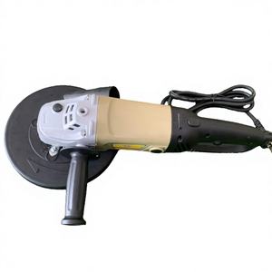 Meuleuse à béton portative industrielle à haute vitesse 8500 tr/min, 1700 W, machine à poncer électrique pour sols et murs, outil abrasif de 180 mm - Product Image 1