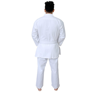 Uniforme de karate ligero y transpirable, traje de artes marciales, uniforme de karate de algodón duradero, ropa de entrenamiento, uniforme de karate. - Product Image 3