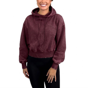 Sudadera con Capucha Lisa Personalizada para Mujer, de Alta Calidad, Transpirable, Forrada de Felpa para Invierno, 100% Algodón, Corte Regular - Product Image 1