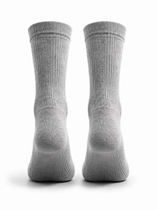 White Crew Woven Eco-Friendly Breathable Antibacterial Custom Logo Sports <b>Socks</b> <b>Black</b> Stripe Running Basketball Soccer Football - Product Image 3