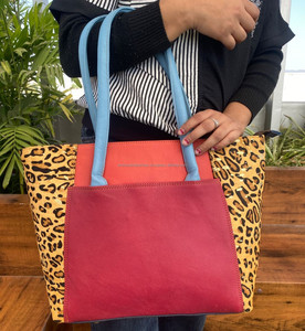 Bolsos de hombro de cuero reciclado con estampado animal nuevo diseño ODM/OEM fábrica de cuero colorido personalizado Bolsos De Mujer al por mayor proveedor - Product Image 3