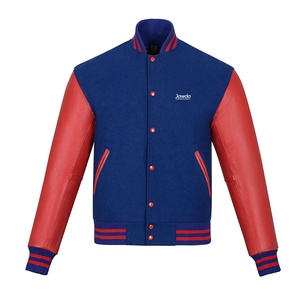 Blouson Bomber Homme Personnalisé de Qualité Supérieure avec Broderie Chenille sur les Manches, Style Baseball et Universitaire - Product Image 1