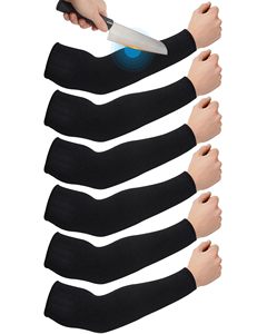 Manchons de compression professionnels noirs unisexes pour les bras – Améliore la circulation sanguine et les performances – Manchons rafraîchissants - Product Image 1