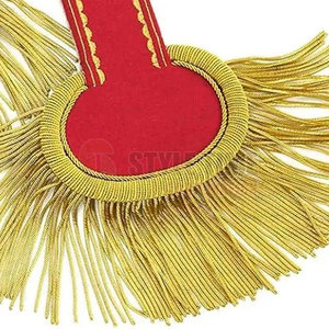 Frange de haute performance pour uniformes, nouvelle collection, franges en bullion pour vêtements et accessoires décoratifs - Product Image 5
