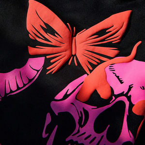 2026 Sweat à capuche unisexe personnalisable en molleton 100% coton, style streetwear, coupe oversize, grammage lourd, avec impression sérigraphique et impression en relief - Product Image 2