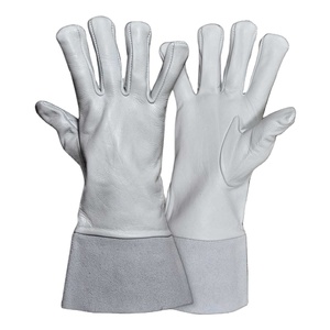 Guantes de Soldadura TIG de Cuero Vacuno para Trabajo Industrial, Nueva Llegada, Venta Caliente, Logotipo Personalizado, Protección de Seguridad, Guantes de Trabajo para Soldador - Product Image 4