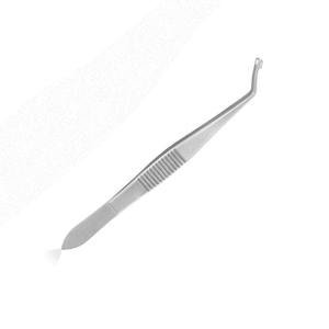 10 cm Stainless Steel Capsule Forcep New Arrival Manual Power Source 45 Degree Curved Surgical Instrument by <b>Blush</b> surgical - Product Image 4