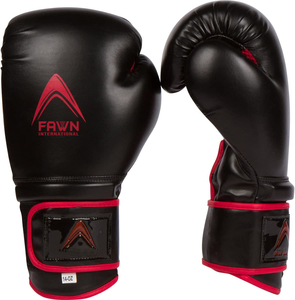 Guantes de Boxeo MMA de Cuero Personalizados, Diseño Ligero, Cierre de Gancho y Bucle para Soporte de Muñeca, para Lucha y Grappling, para Adultos - Product Image 1
