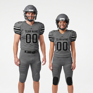 Uniforme de Fútbol Americano, Camiseta y Pantalones Personalizados con Nombre del Equipo Sublimado, Uniformes de Fútbol Americano con Cuello en V - Product Image 6