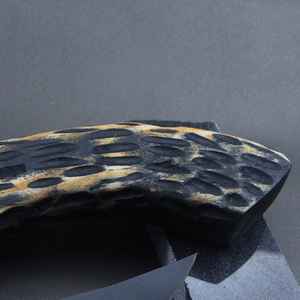 Couteau à pizza de style hache forgé à la main, qualité supérieure, vente en gros, lame forgée de qualité industrielle, manche en bois - Product Image 4