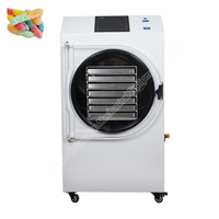 Fruit Freeze Dryer Vacuum Freeze Drying Equipment Electric Heating Motor 304 Stainless Steel 2-3kg Batch