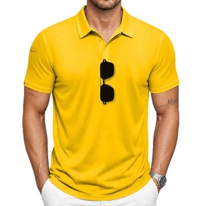 เสื้อโปโลชาย ผ้าฝ้าย 100% ปิเก้ 220 กรัม สีพื้น แขนสั้น ทรงปกติ ผ้าถัก สวมใส่สบาย ผู้ผลิตจากบังกลาเทศ - Product Image 6