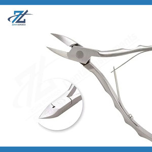 Sharp Curved Eagle Nose <b>Nail</b> Nipper Stainless Steel Wide Jaw Ingrown Fingernail Cutter Dead Skin Remover <b>Tool</b> Made in Pakistan - Product Image 3