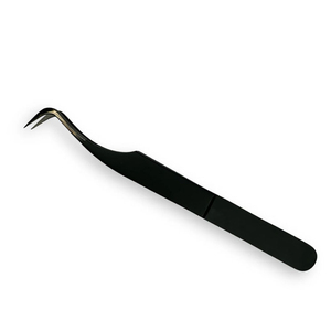 Pinces à cils professionnelles en acier inoxydable, courbées et droites, outils pour extensions de cils, pour les artistes de salon, usage professionnel - Product Image 3
