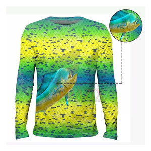 Chemise de pêche respirante, séchage rapide, protection UV, vêtements de pêche en plein air légers, manches longues, coupe confortable, design durable - Product Image 3
