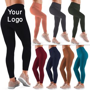 Leggings pleine longueur confortables de haute qualité pour femmes Nouveau design à la mode pour Yoga Gym Utilisation Prix d'usine Approvisionnement Bangladesh - Product Image 6