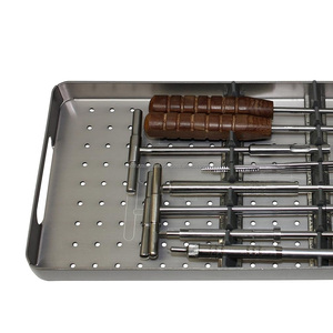 Medtrust Surgical Stainless Steel Veterinary Orthopedic Locking Plate Screw <b>Instrument</b> Set Bone Fracture Repair Kit Best Quality - Product Image 5