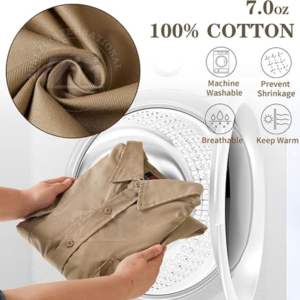 Camiseta de Seguridad de Manga Larga, Resistente al Fuego, Reflectante FR, de Algodón, con Protección Contra Vapores, de Alta Calidad, al Por Mayor - Product Image 4