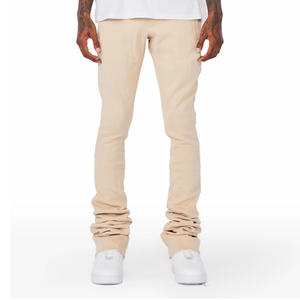 Custom Made Streetwear Hip Hop Flare Stacked Pants <b>Trousers</b> For Men 2026 New Design Men Flare <b>Trouser</b> In Best Price - Product Image 5