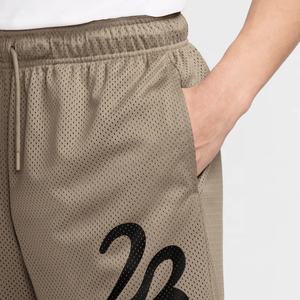Pantalones cortos atléticos de malla con estampado de verano de alta calidad, logotipo personalizado, pantalones cortos de malla de baloncesto para hombre, decoración bordada - Product Image 3