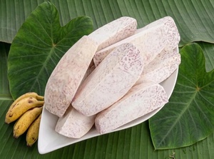 Taro Congelado IQF Premium en Cubos, Trozos y Palitos, Grado de Exportación, Vegetal con Vetas Púrpuras, Origen Vietnam, Certificado GlobalG.A.P. - Product Image 2