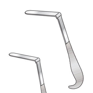 Lame de rétracteur Doyen de haute qualité 100 mm x 30 mm en acier inoxydable, instrument chirurgical manuel certifié CE, garantie 1 an - Product Image 1