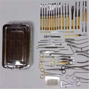 Ensemble d'instruments de chirurgie mammaire pour interventions esthétiques et reconstructives, outils médicaux en acier inoxydable à vendre - Product Image 1