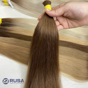 Vietnamese Human Hair Bulk <b>for</b> <b>Braiding</b> and Keratin <b>Extensions</b> Double Drawn Straight Wavy Curly Wholesale Supplier - Product Image 2