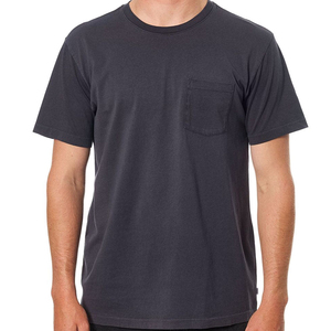 Camisetas Formales de Algodón 100% Sostenible para Hombre, Manga Corta, Cuello Redondo, Corte Holgado, Anti-Pilling, 230g, para Verano - Product Image 3