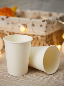Elegant Bagasse Disposable Glass For Wedding Birthday Anniversary Party Catering Strong Clear Finish - Product Image 6
