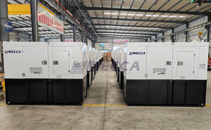 Générateur diesel DEUTZ MECCA MC292DE 212KW/265KVA, silencieux, triphasé, 60Hz, démarrage automatique, mobile, sur remorque, résidentiel, industriel, d'occasion - Product Image 3