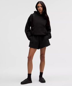 Sudadera con Capucha Negra Extra Grande, 100% Algodón, Felpa Francesa, Unisex, Color Sólido, Estilo Minimalista, para Usar en Todas las Estaciones - Product Image 3