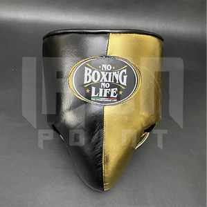 Protectores Inguinales Personalizables de Alta Calidad, Sin Boxeo No Hay Vida, Cuero Vacuno de Primera Calidad, Acolchado Grueso de 4 Capas, Absorbe la Humedad - Product Image 2