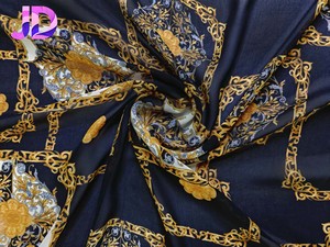 Nuevo diseño de gasa blusa tela patrón personalizado poliéster gradiente Color Digital impreso tela para vestido de mujer - Product Image 3