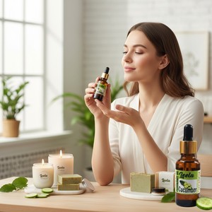 Cucumber Fragrance Oil– Fresh Green <b>Aroma</b> for Candles, Soap Making, <b>Diffusers</b> & DIY Crafts - Product Image 5