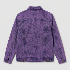 New Arrival <b>Men</b> <b>Denim</b> <b>Jackets</b> Custom Embroidered Jean <b>Jacket</b> with OEM Size Private Label and Wholesale Supply Support - Product Image 4
