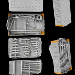 Système de rétracteur tubulaire manuel pour chirurgie de la colonne vertébrale à intervention minimale, ensemble d'instruments en acier inoxydable allemand Pentax CE - Product Image 1