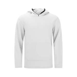 Sweat à capuche homme coupe-vent en coton épais et écologique, style streetwear automne, avec logo personnalisé de haute qualité, effet délavé, type cagoule ninja - Product Image 5