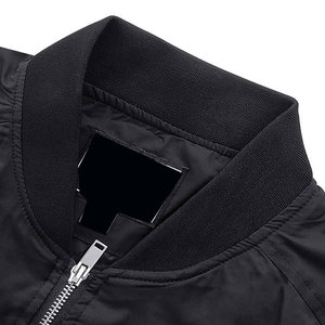 Veste de service OEM pour hommes, nouveau design, veste bomber pour hommes, vêtements de mode de haute qualité, couleur noire, vestes bomber - Product Image 5